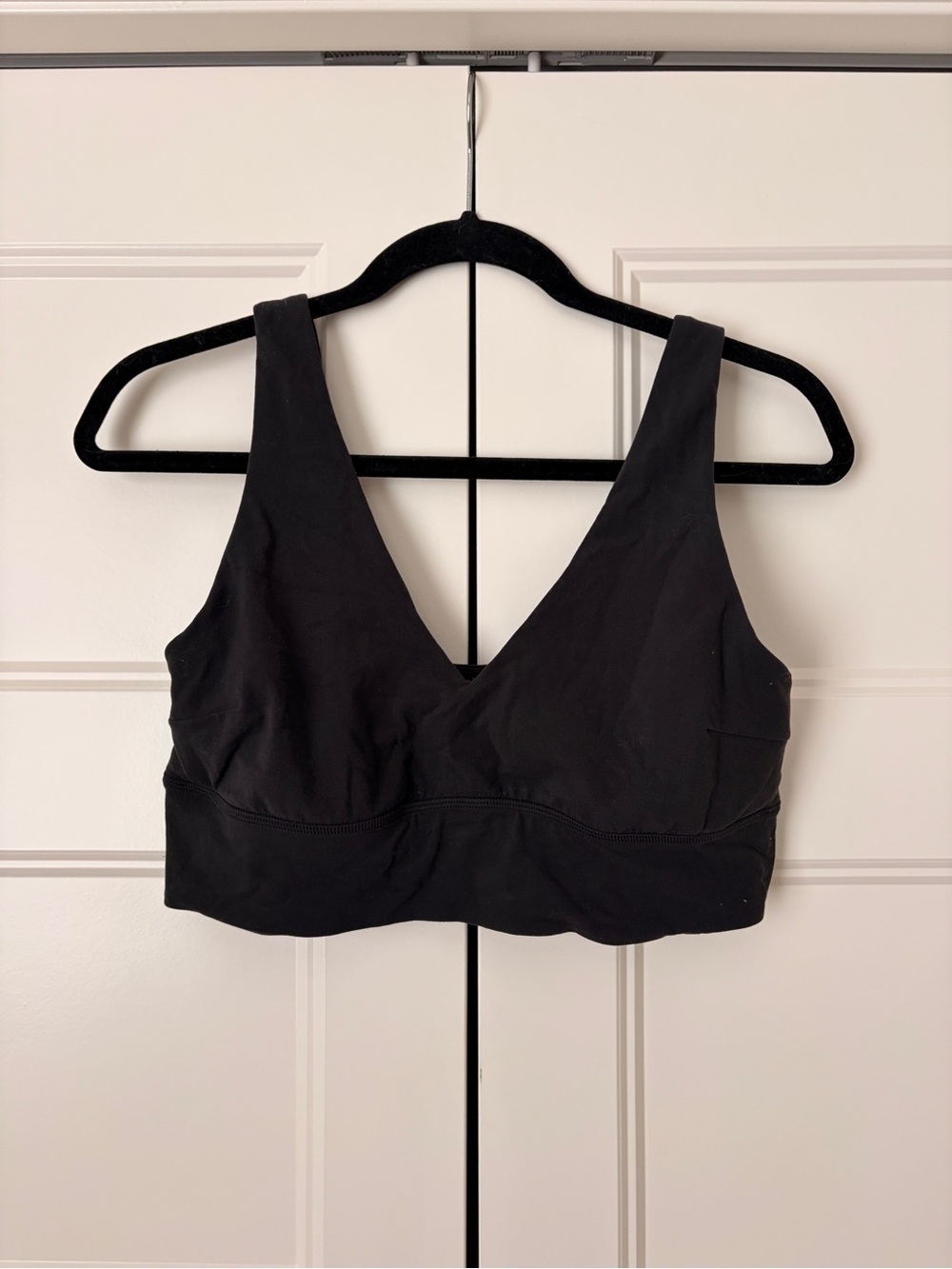 lululemon athletica Align Black V-Neck Light Support Sports Bra